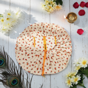 Yugalkishor Shringar Soft Cotton Ivory Petal Comfort Poshak