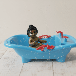 Laddu Gopal Miniature Bathtub