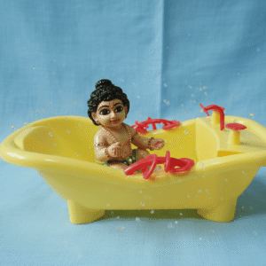 Laddu Gopal Miniature Bathtub