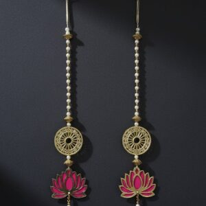 Yugalkishor Shringar - Shubh Kamal (Divine Lotus) Latkans