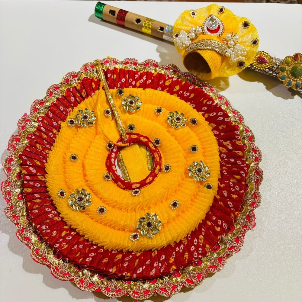 "Basant-Bahar" Bandhani Poshak By YKS - Image 3