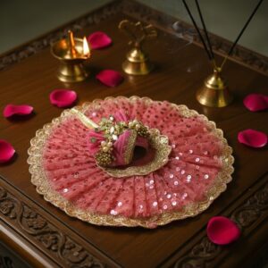 Gulabi Sitara Shimmer Poshak – Royal Sequin Edition By YKS