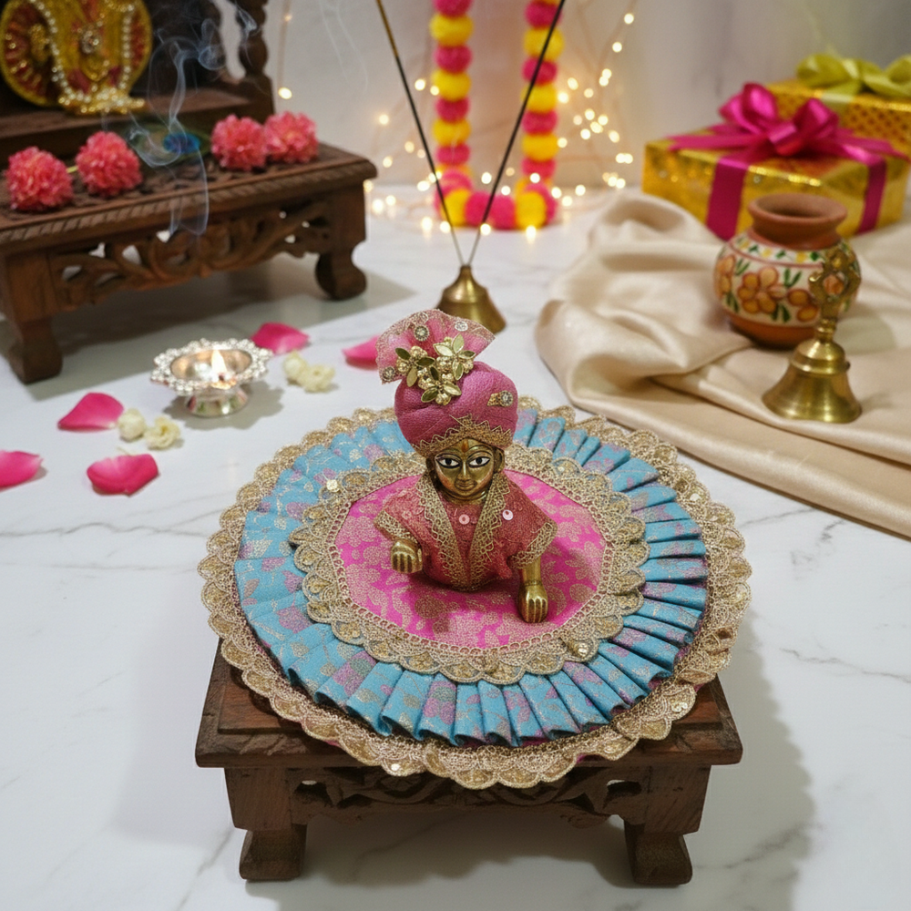 "Neel-Kamal" Brocade Poshak By YKS